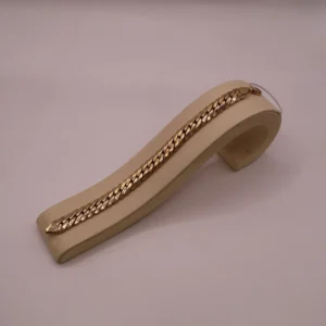 Flat Woven Curb Bracelet