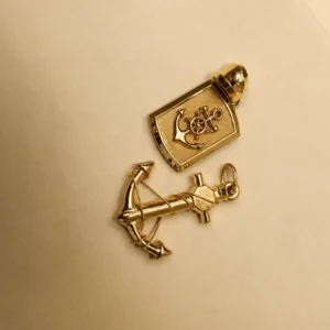 Anchor & Wheel Tag Pendant