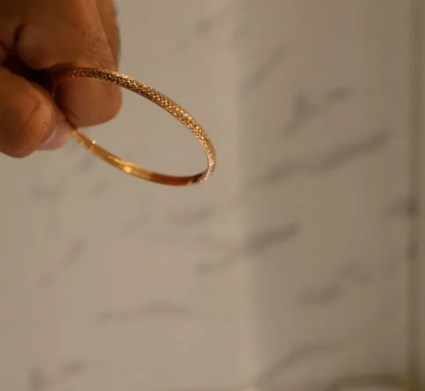 Diamond-Cut Bangle