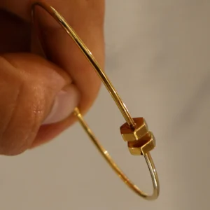 Double Cube Bangle