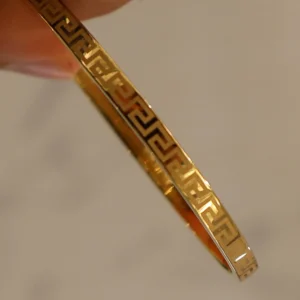 Greek Key Bangle
