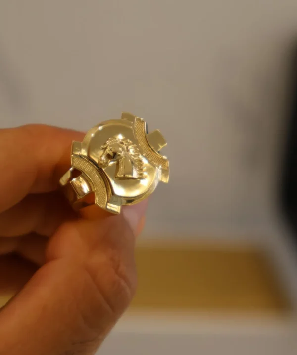 Horse Head Signet Ring