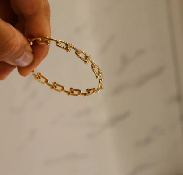 Horseshoe Link Bracelet