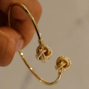 Love Knot Cuff Bangle