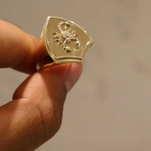 Scorpion Shield Ring