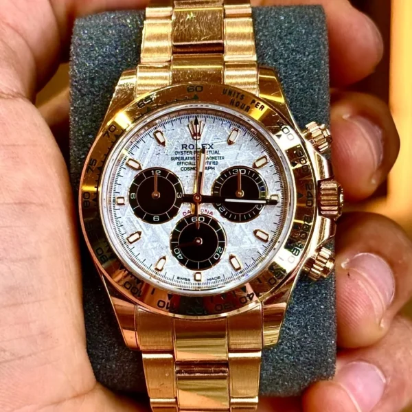 Rolex Cosmograph Daytona Everose Gold Meteorite Dial