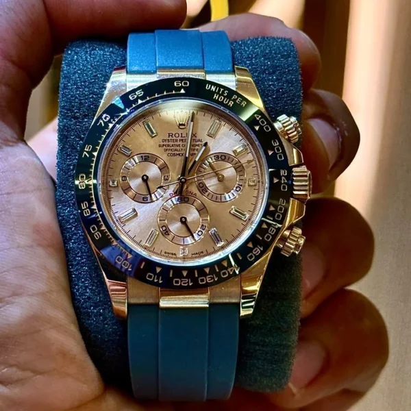 Rolex Cosmograph Daytona Everose Gold Sundust Dial