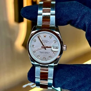 Rolex Datejust 31 Pink Diamond Dial