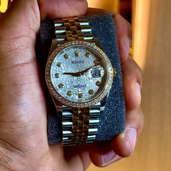 Rolex Datejust 36 Silver Jubilee Diamond Dial