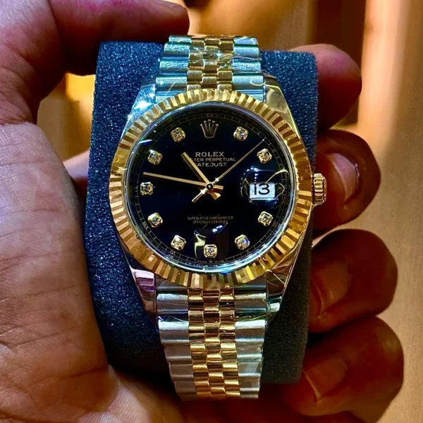 Rolex Datejust 41 Two-Tone Diamond Dial