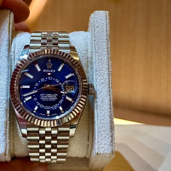 Rolex Sky-Dweller Blue Dial Jubilee
