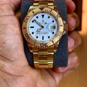 Rolex Yacht-Master 40 Yellow Gold White Dial